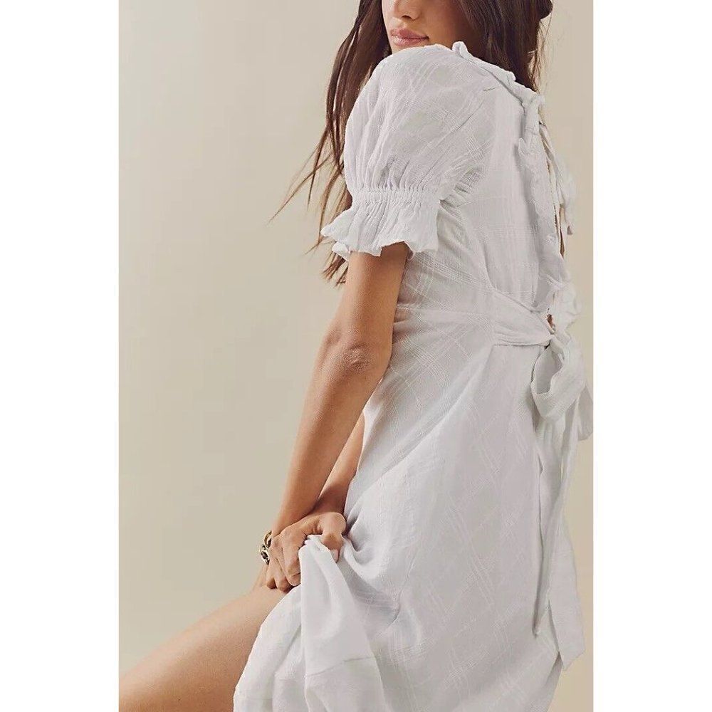 NEW FREE PEOPLE ENDLESS SUMMER NOW AND FOREVER MIDI MAXI DRESS IN IVORY - Picture 2 of 5